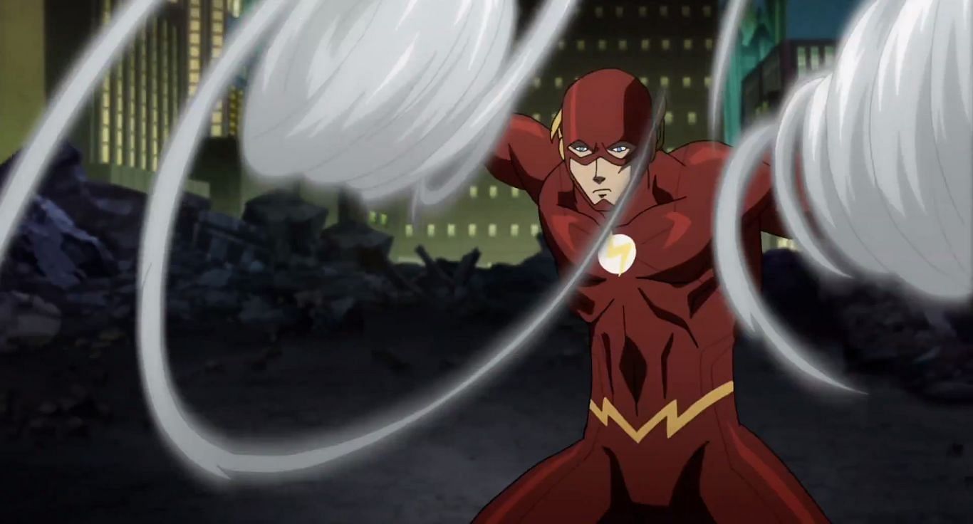 Barry’s vortex creation (Image via DC)